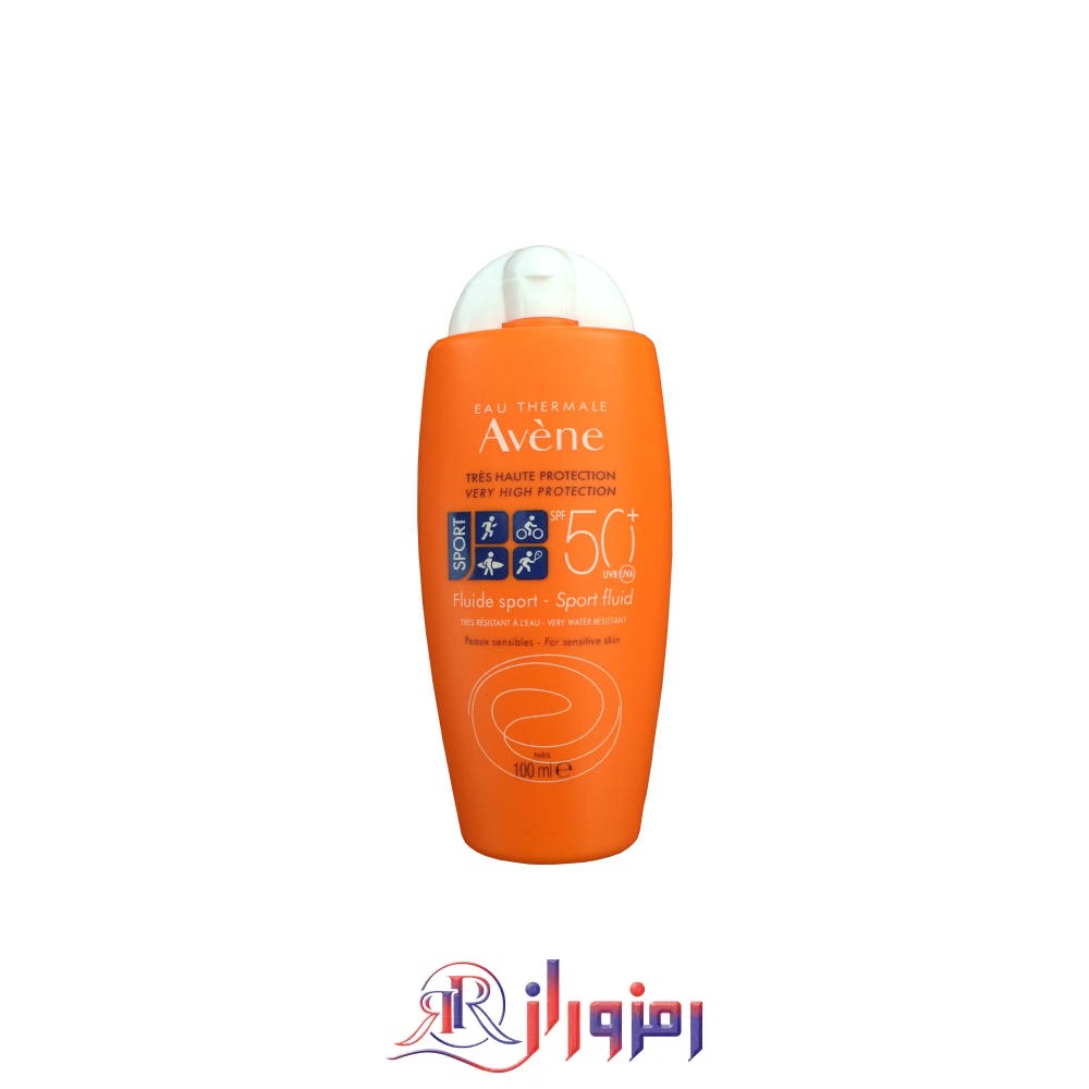 کرم ضد آفتاب اون avene مدل فلوئید اسپورت حجم 100 میل